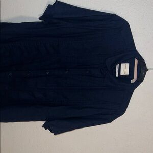 Scotch & Soda Men's Dark Blue Short Sleeve Shirt